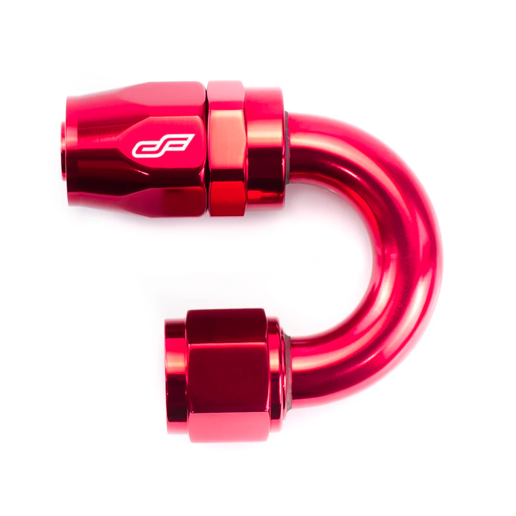 10AN 180 Degree Aluminum Hose End Fitting - Image 5