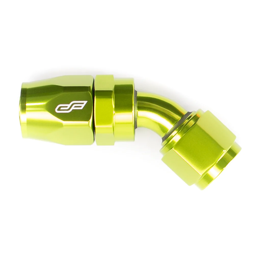 12AN 45 Degree Aluminum Hose End Fitting - Image 3