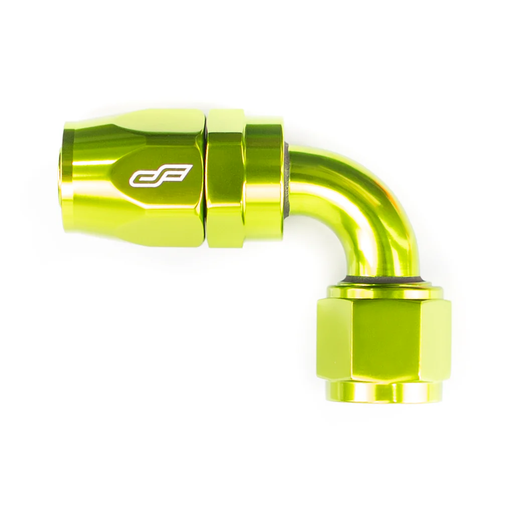 12AN 90 Degree Aluminum Hose End Fitting - Image 3