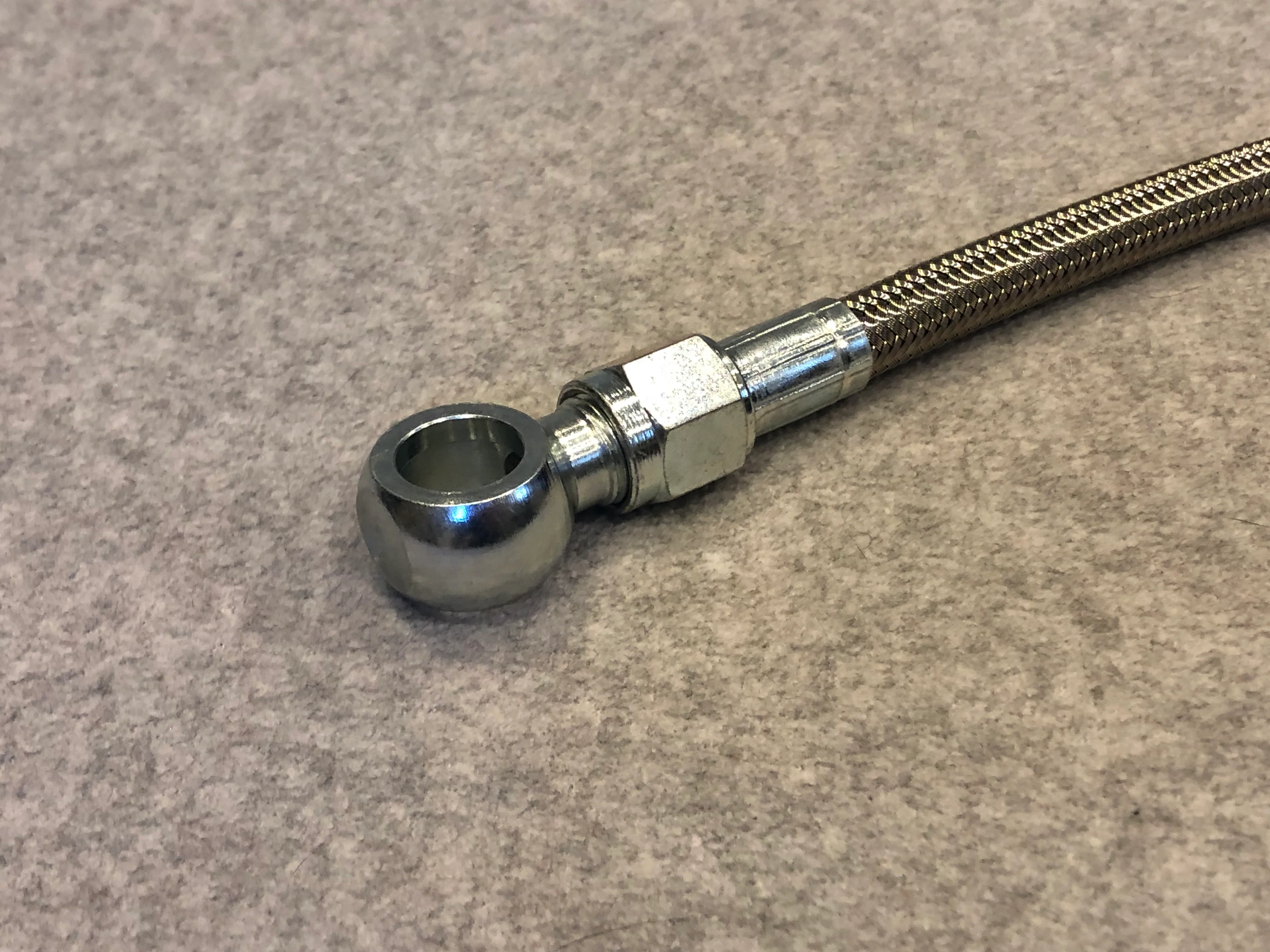 300ZX LS Swap High Pressure PS Hose for Corvette Accessory Drive - Image 3