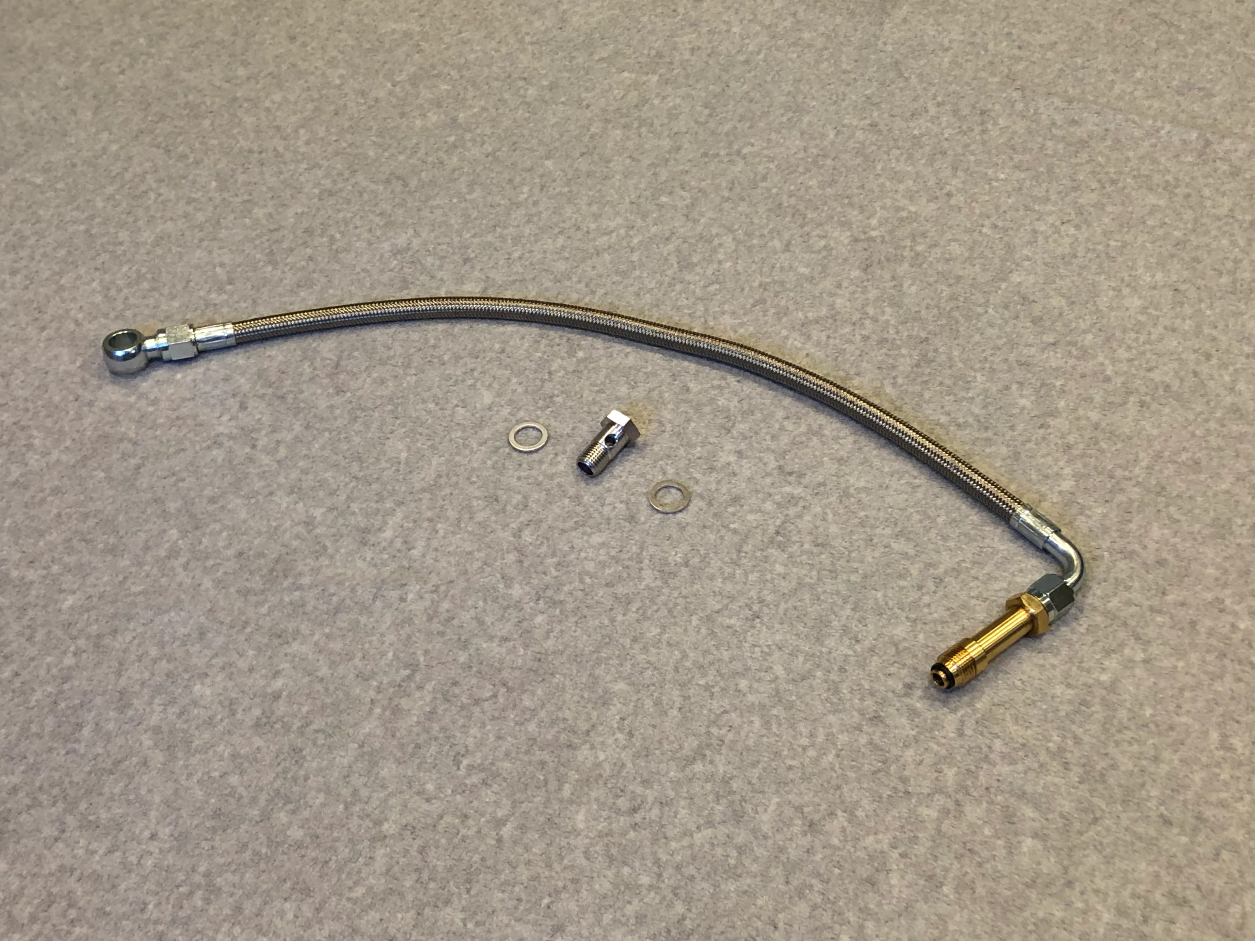 300ZX LS Swap High Pressure PS Hose for Corvette Accessory Drive - Image 5