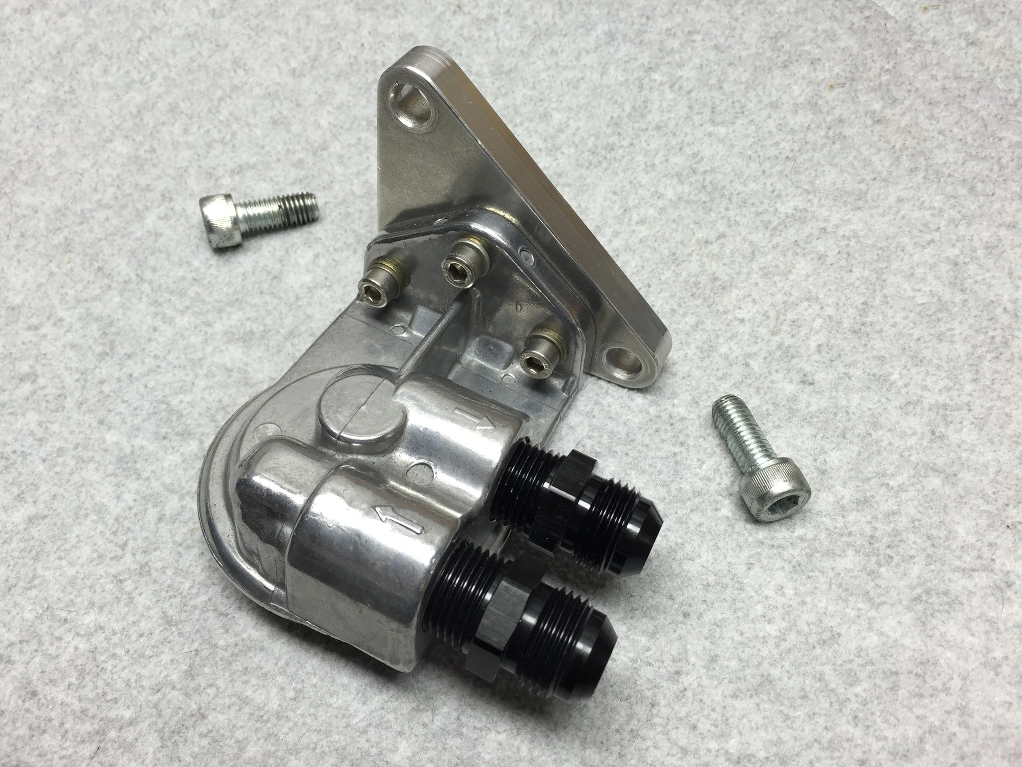 300ZX LS Swap Oil Filter Relocation Kit - Image 3