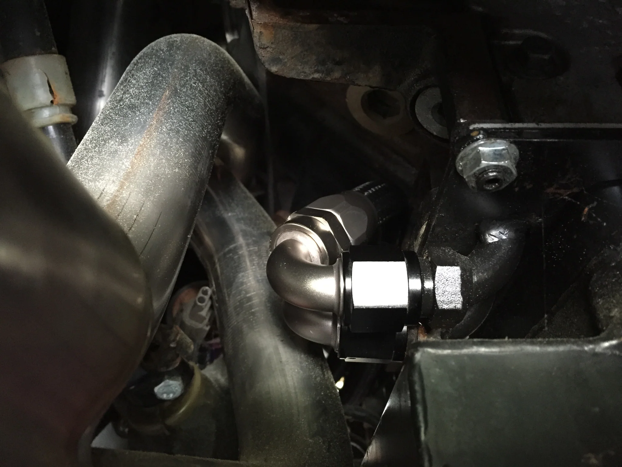 300ZX LS Swap Oil Filter Relocation Kit - Image 9
