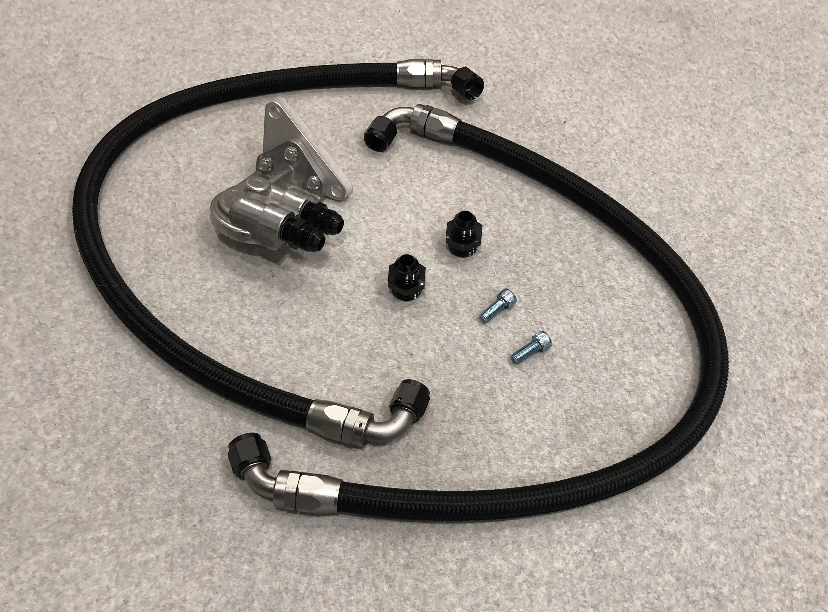 350Z / G35 LS Swap Oil Filter Relocation Kit - Image 6