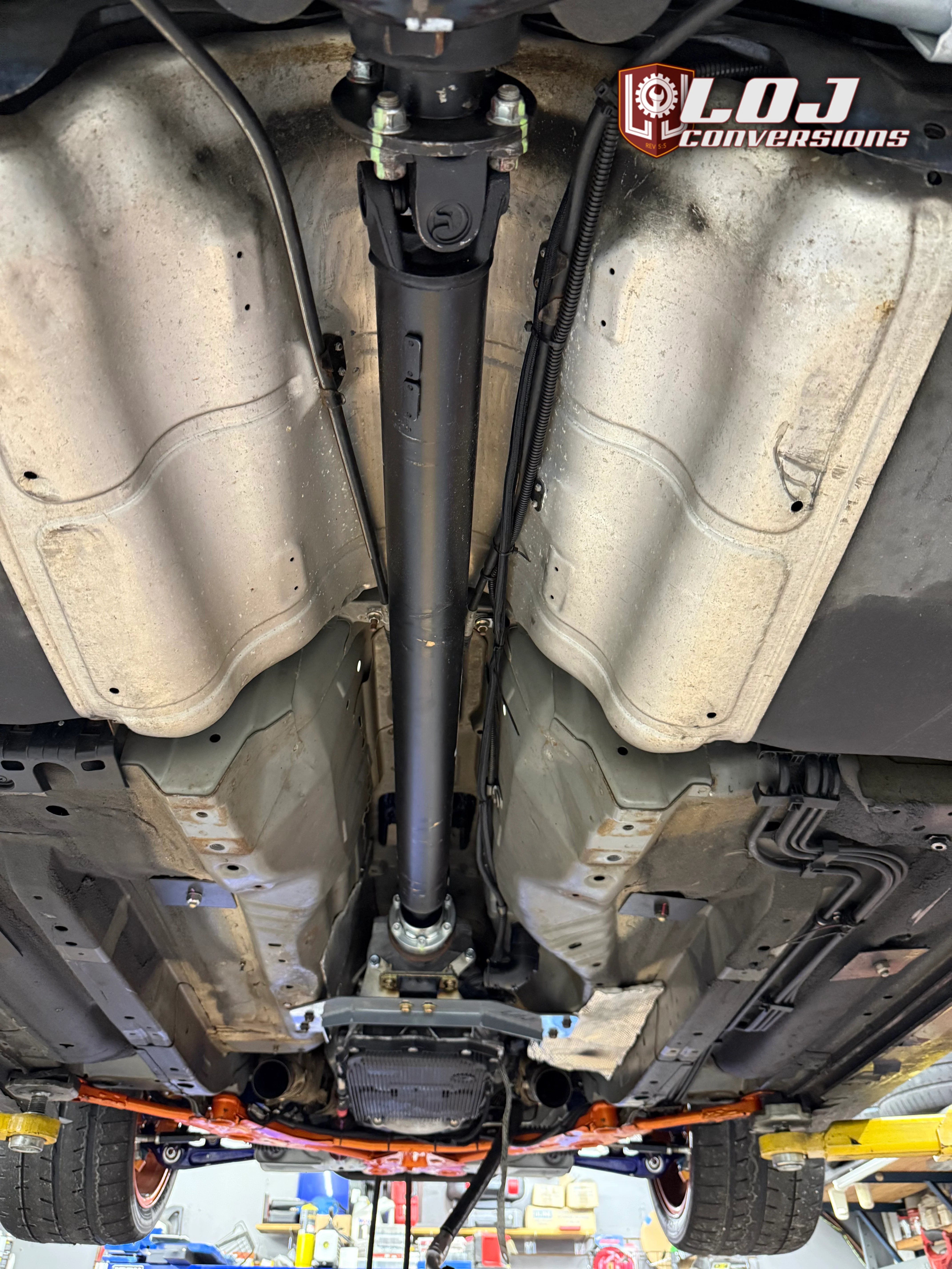 350Z / G35 LSx BASIC Swap Kit - 8HP Automatic Transmission - Image 5