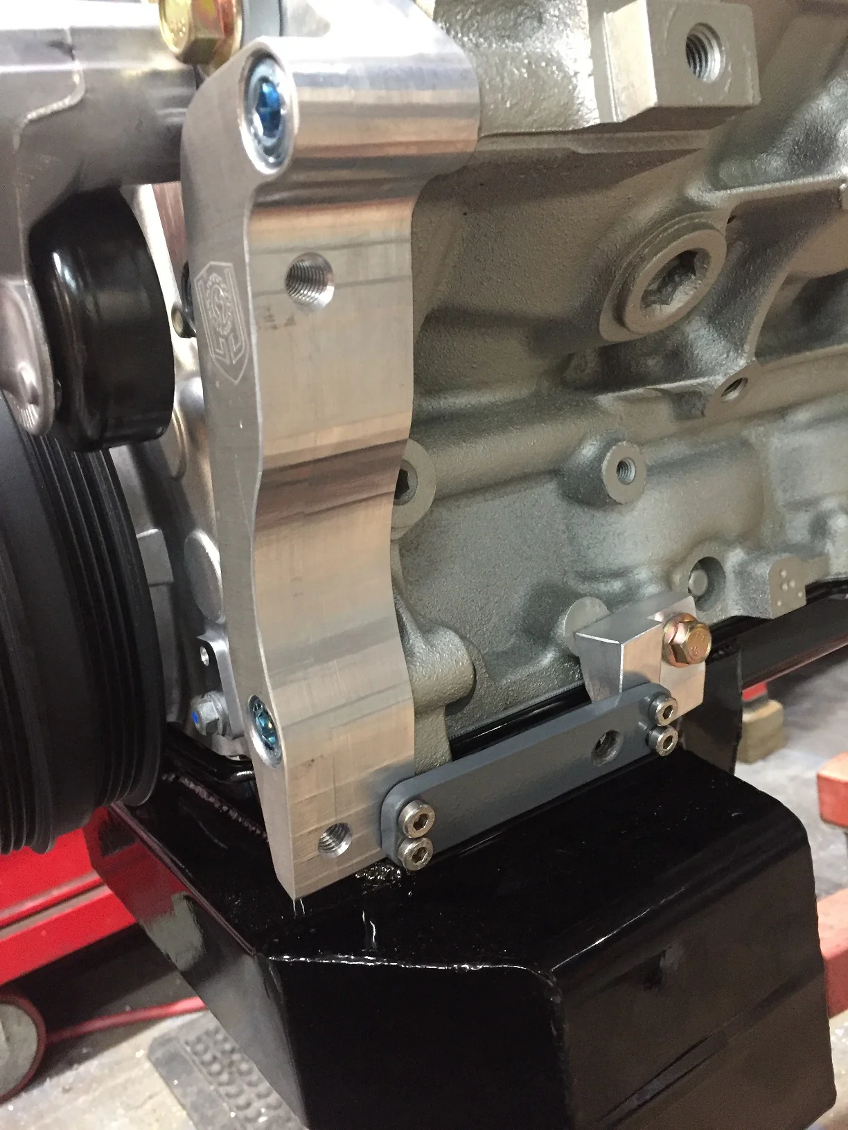 350Z / G35 LS Swap Air Conditioning Bracket - Image 4