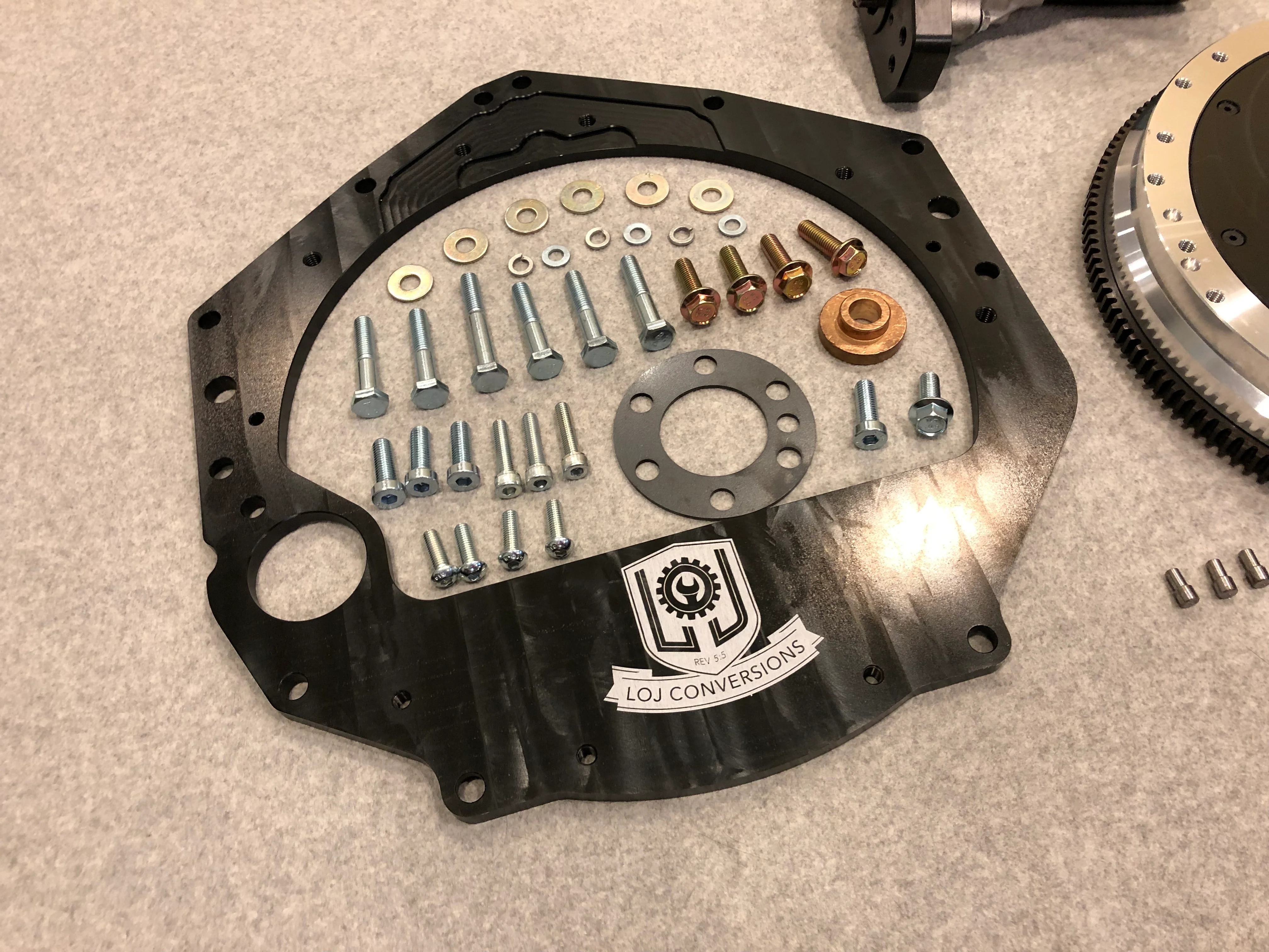 370Z / 350Z VQ35HR & VQ37VHR LSx Manual Transmission Adapter - Image 4