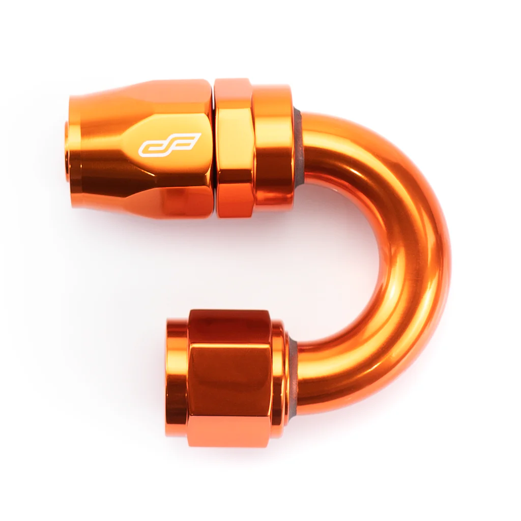8AN 180 Degree Aluminum Hose End Fitting - Image 5