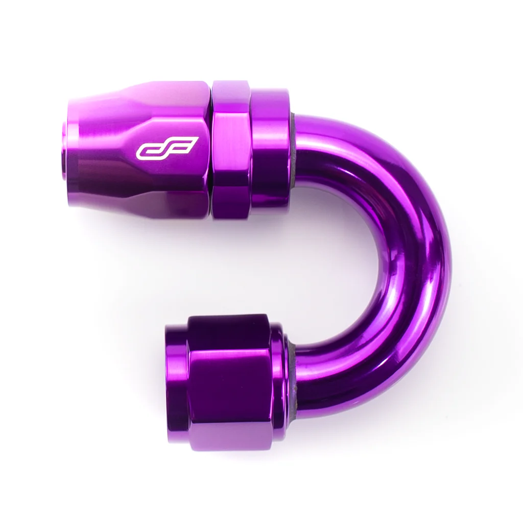 8AN 180 Degree Aluminum Hose End Fitting - Image 7