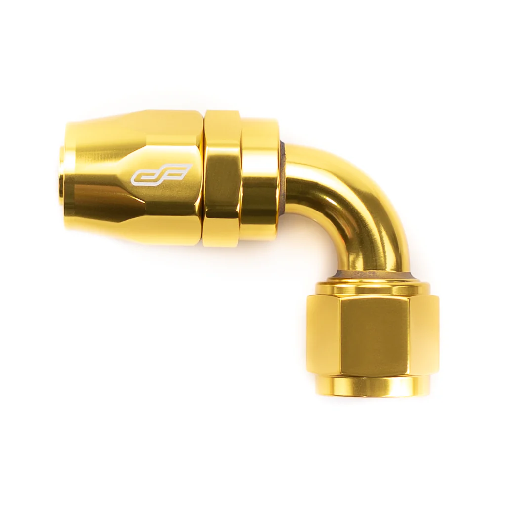 8AN 90 Degree Aluminum Hose End Fitting - Image 2