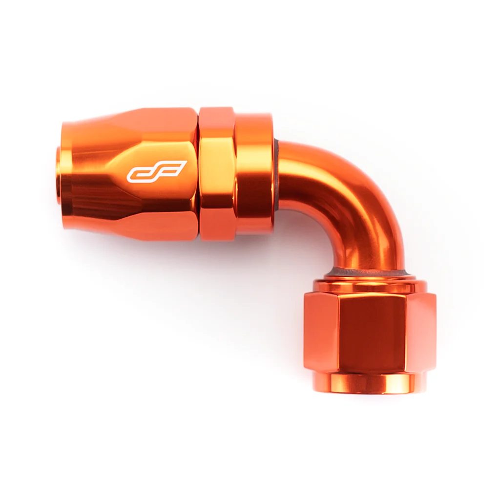 8AN 90 Degree Aluminum Hose End Fitting - Image 3
