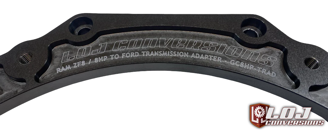 Ford Modular / Coyote / Godzilla to Hemi 8HP / ZF8 Transmission Adapter Package - SFI Approved - Image 3
