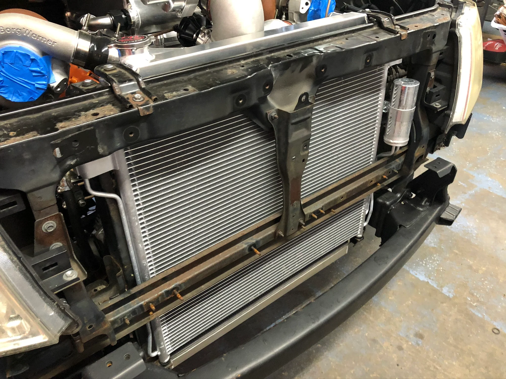 Frontier / Navara / Xterra LSx Swap Race Radiator - Image 12