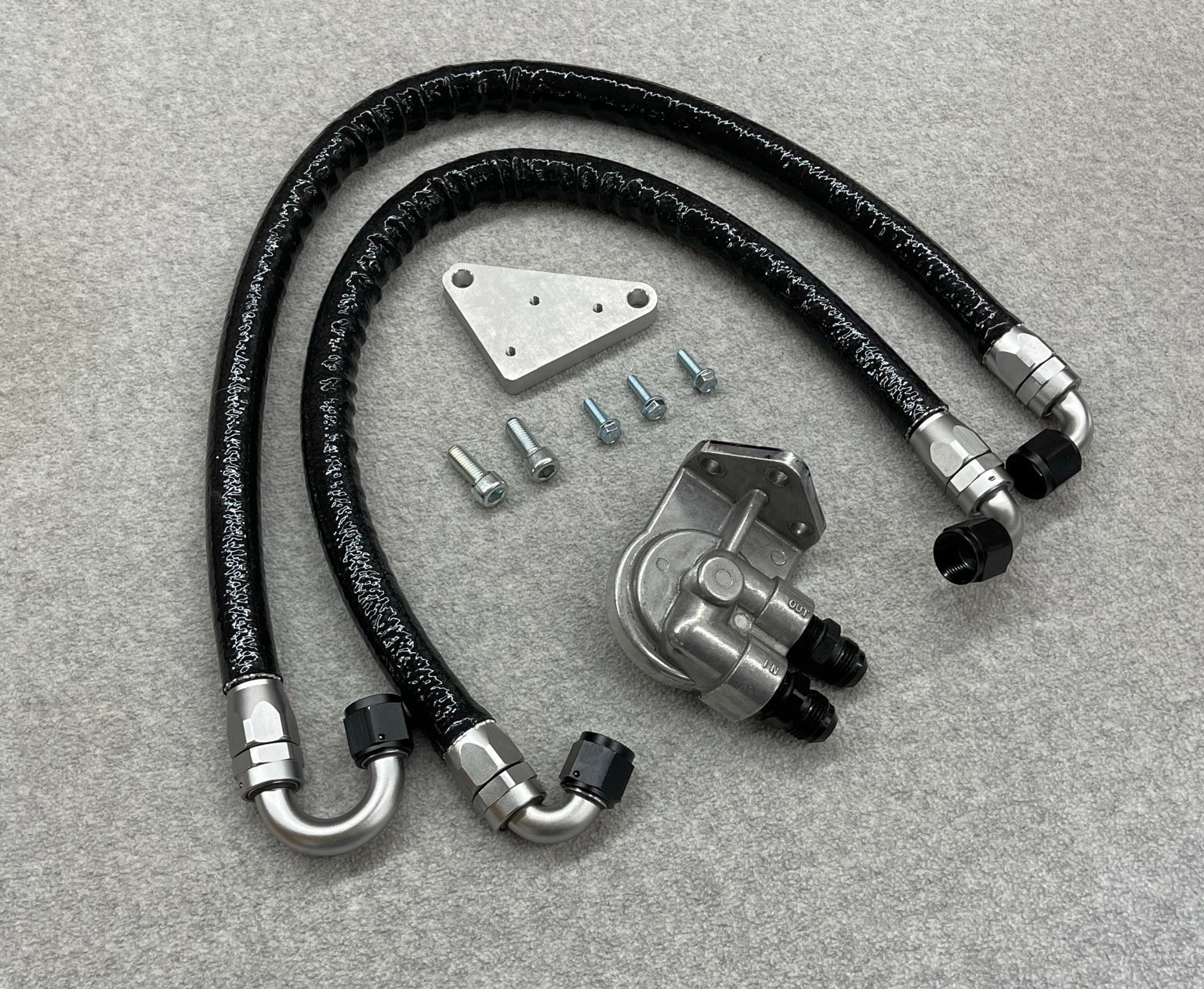 Frontier / Xterra / Navara LS Swap Oil Filter Relocation Kit - Image 4