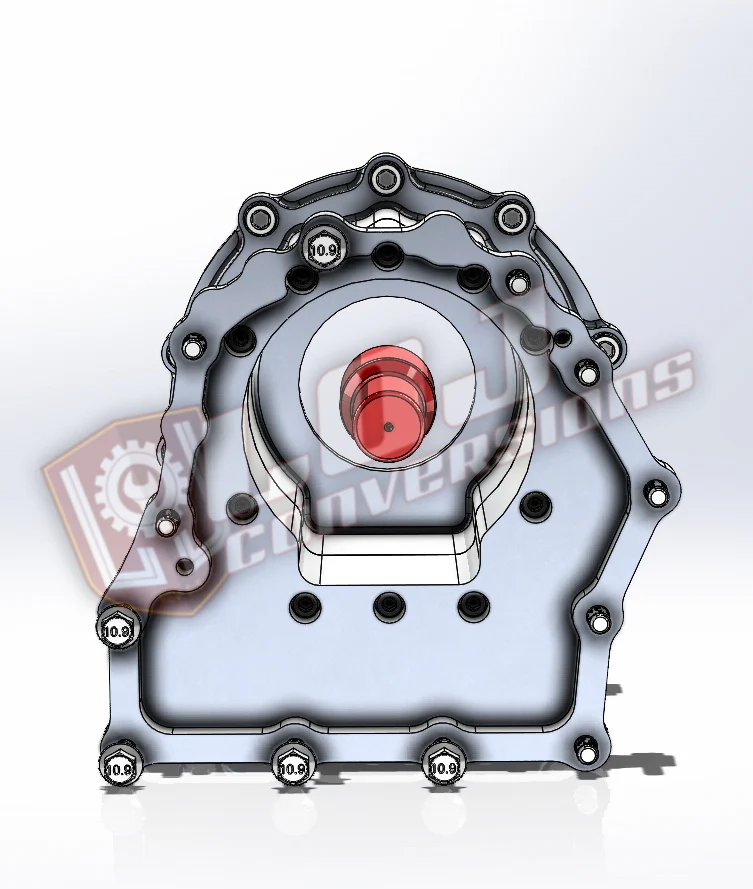 Infiniti AWD to Alfa 8HP75 Transfer Case to Transmission Adapter - Image 4