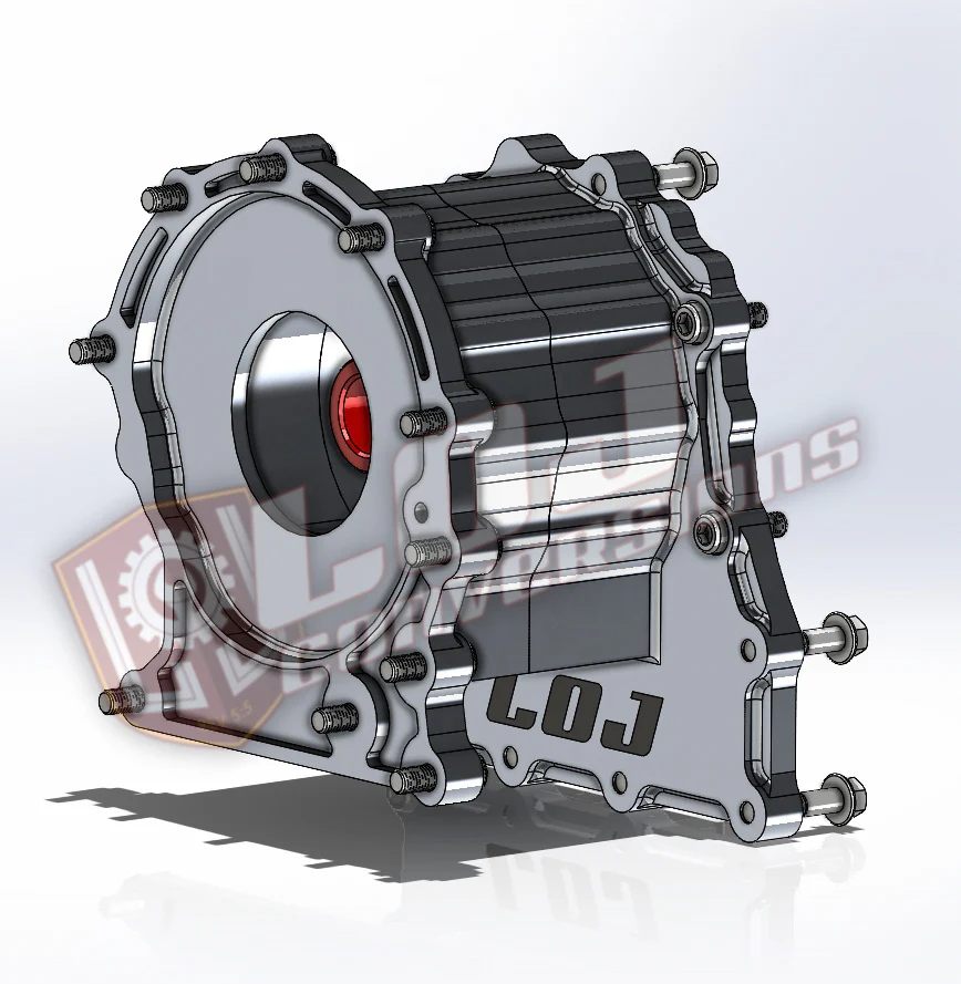 Infiniti AWD to Alfa 8HP75 Transfer Case to Transmission Adapter - Image 8