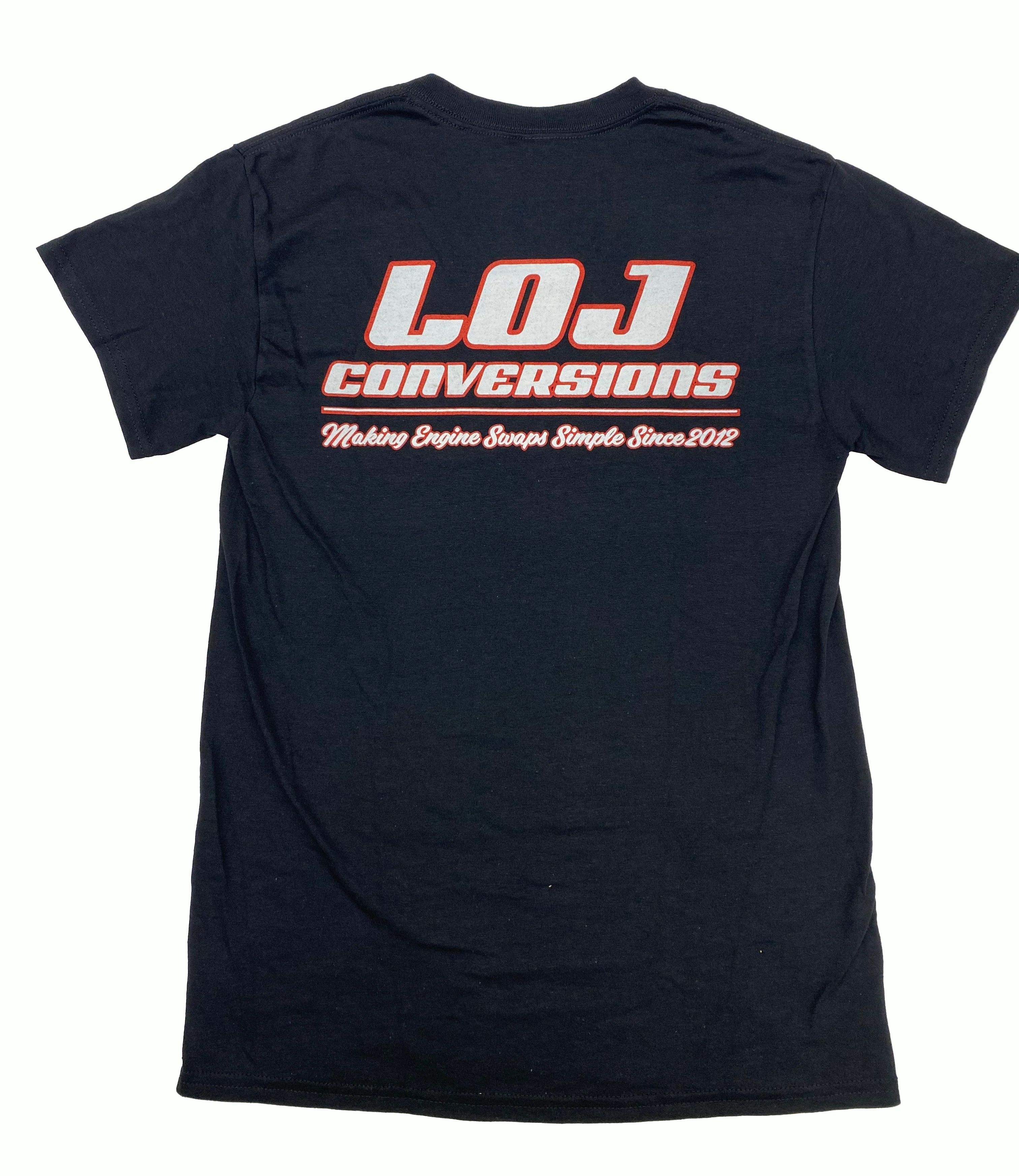 LOJ Conversions Black Swap Everything T-Shirt - Image 4