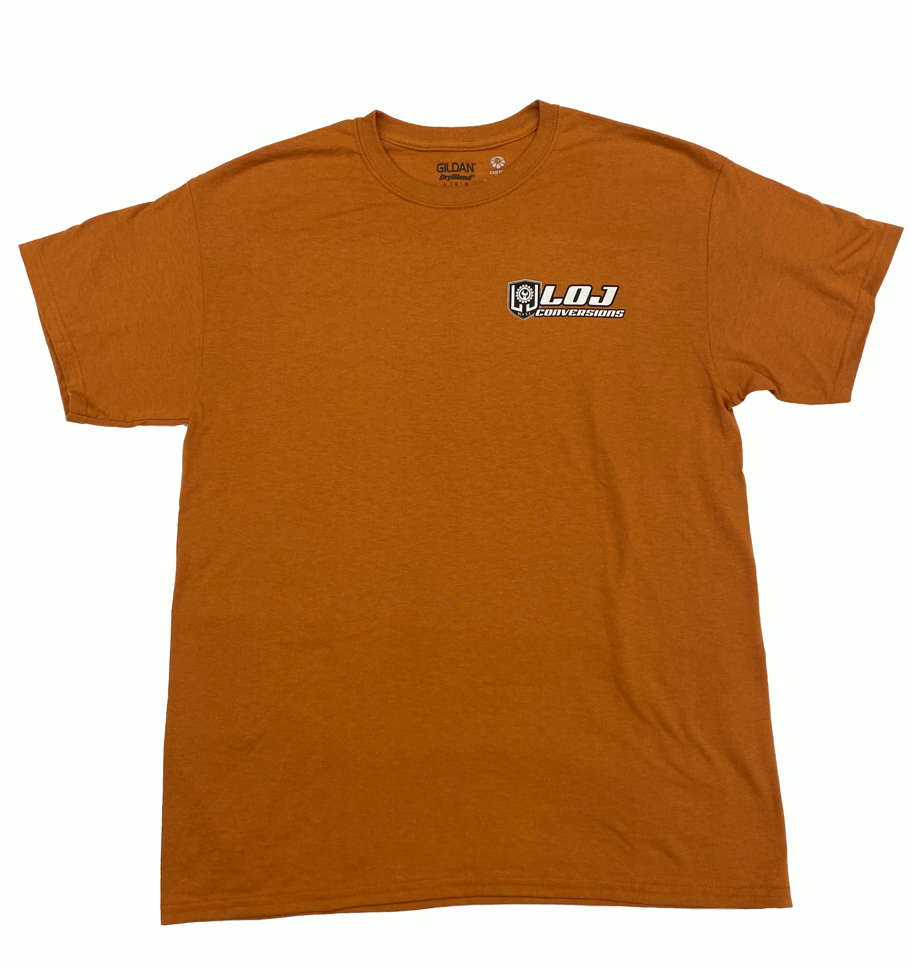 LOJ Conversions Texas Orange Flag T-Shirt - Image 3