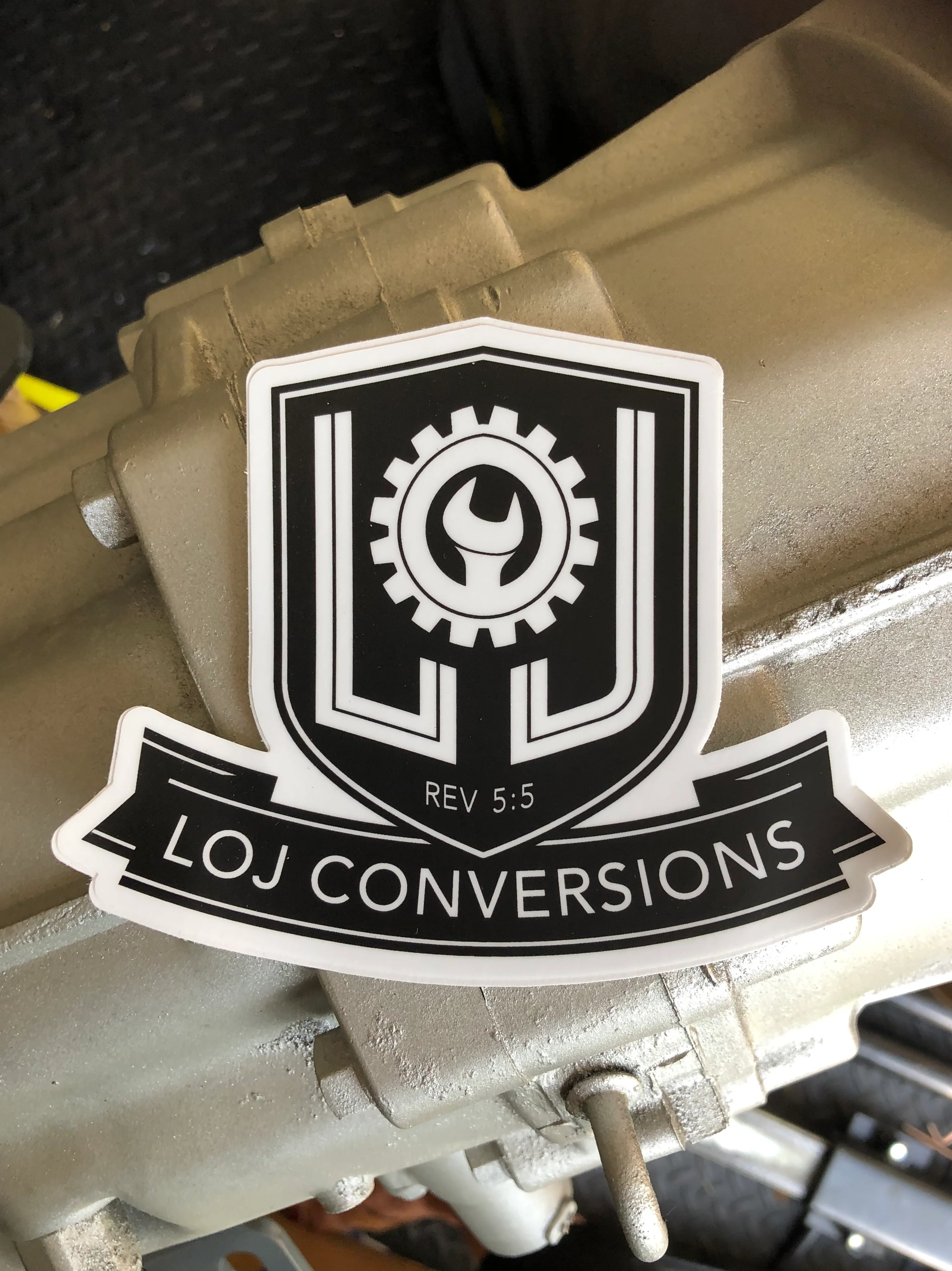 LOJ Crest Stickers - Image 2