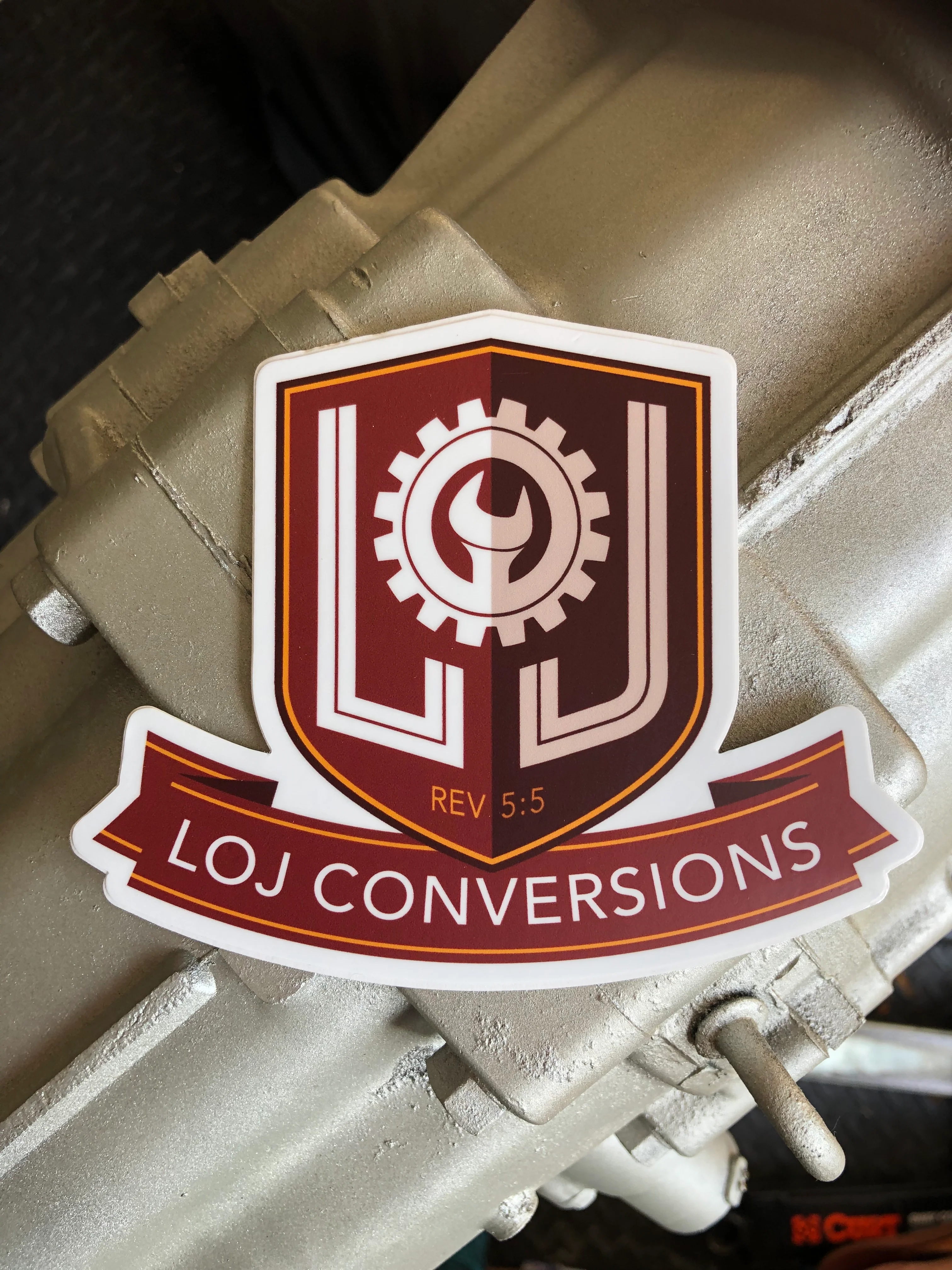 LOJ Crest Stickers - Image 3