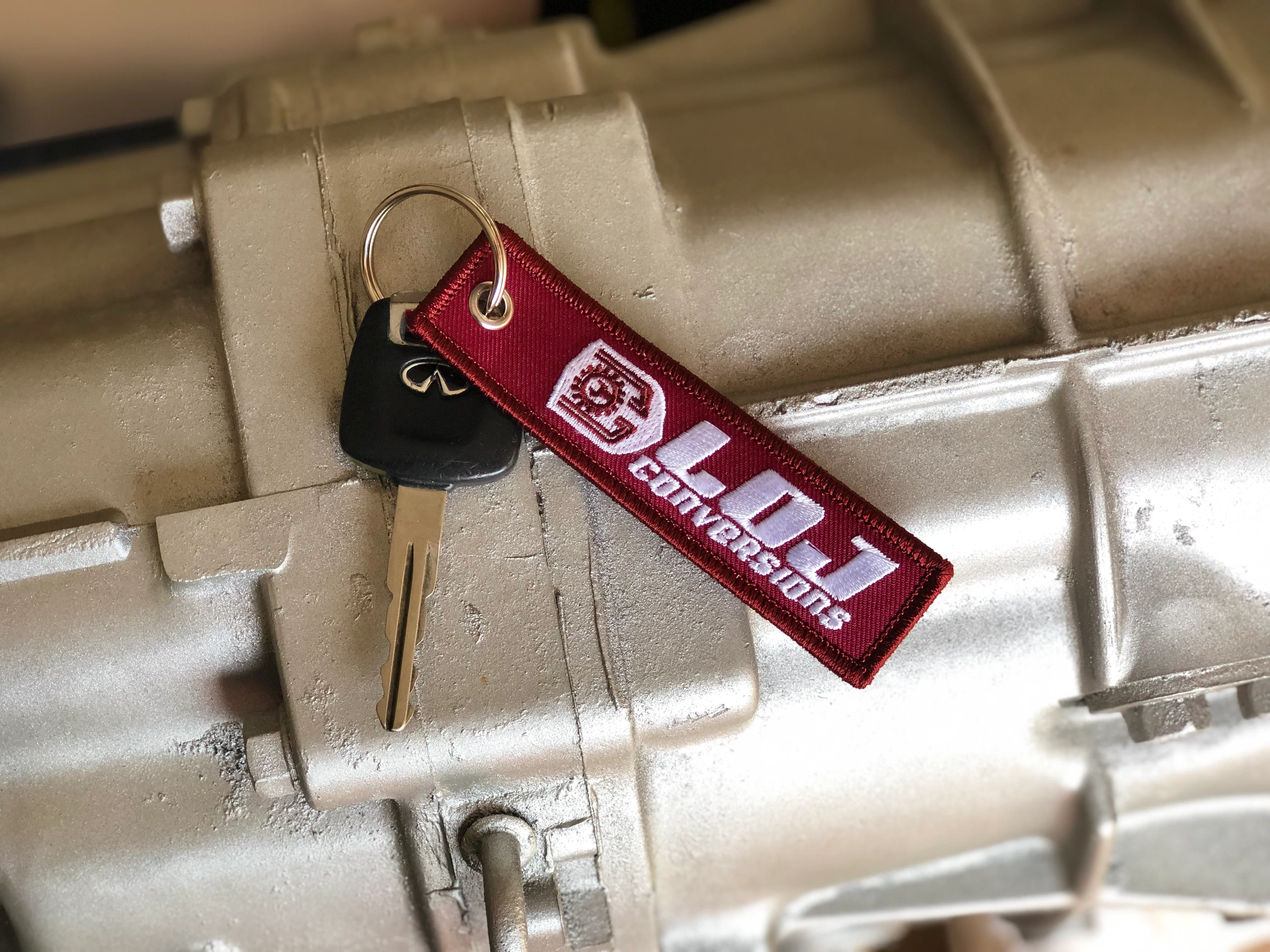 LOJ SWAPPED! Flight Tag Keychain - Image 3