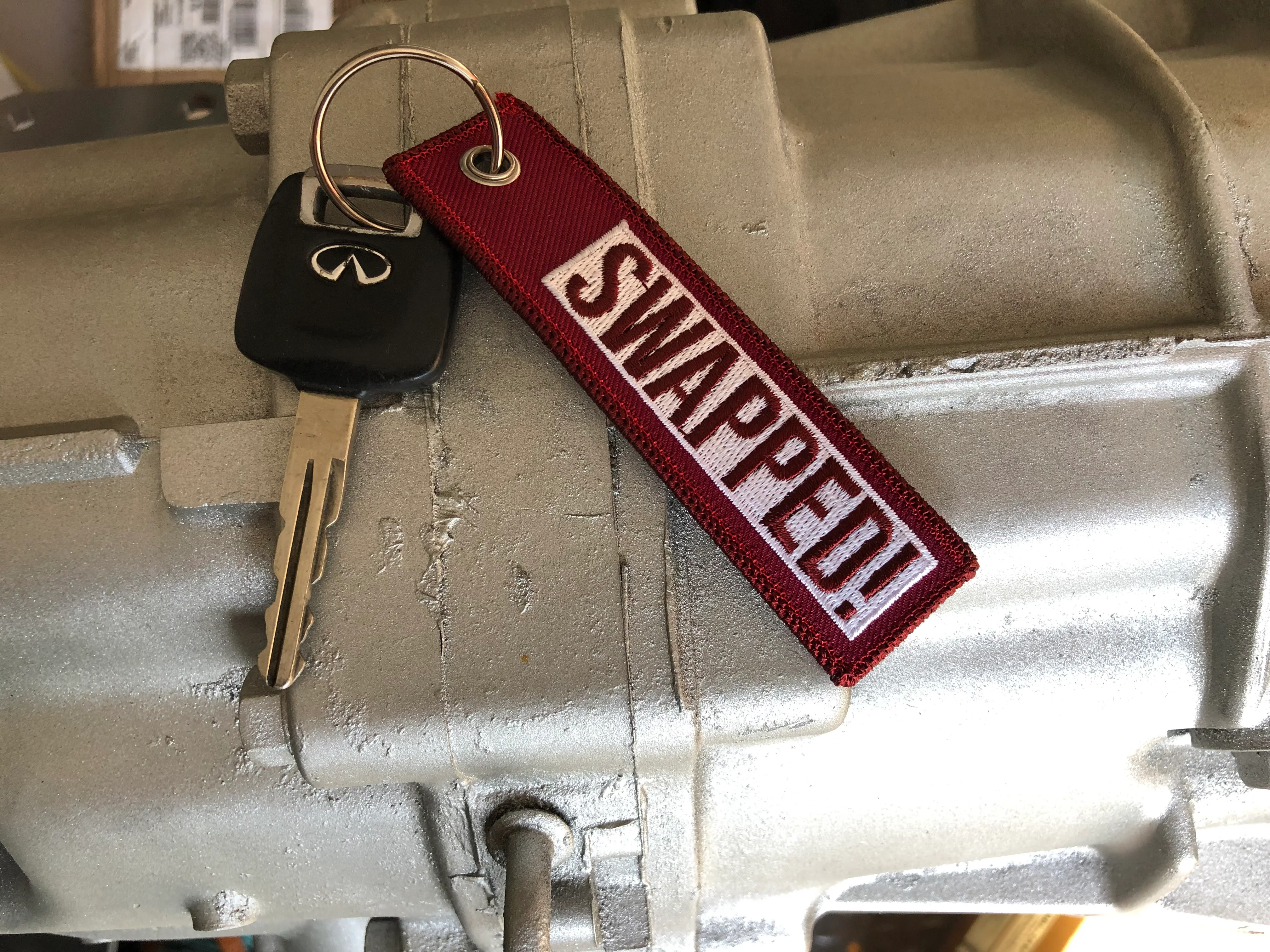 LOJ SWAPPED! Flight Tag Keychain - Image 4