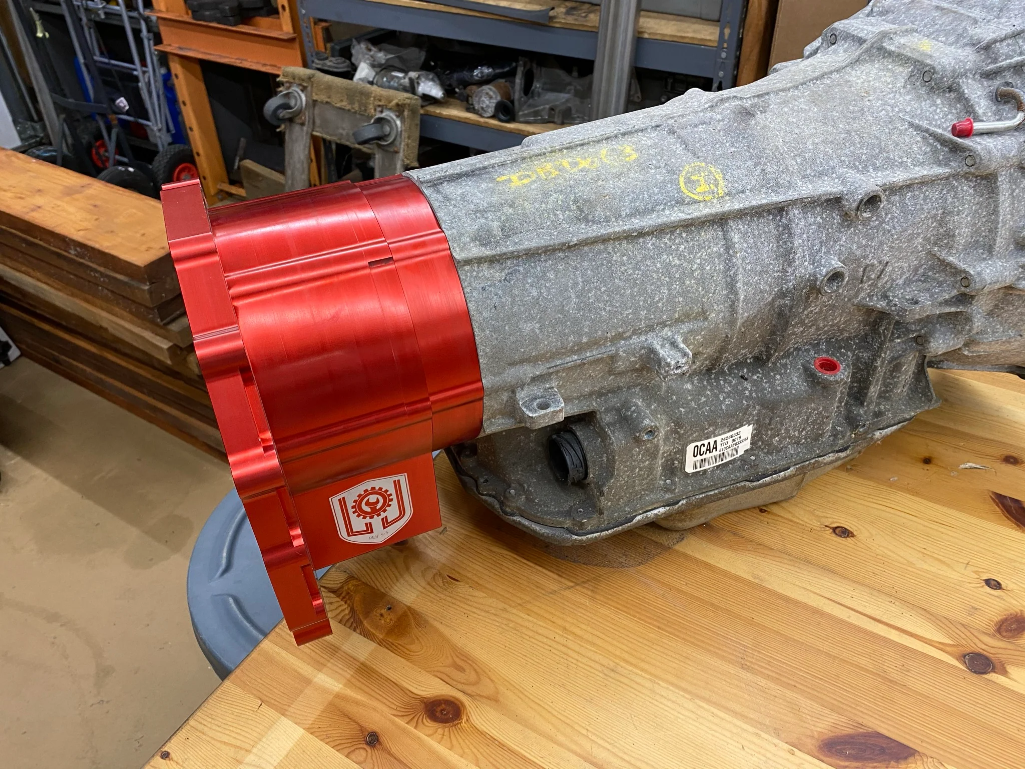 Nissan TX15B to GM 6L80 Transfer Case to Transmission Adapter - Image 6