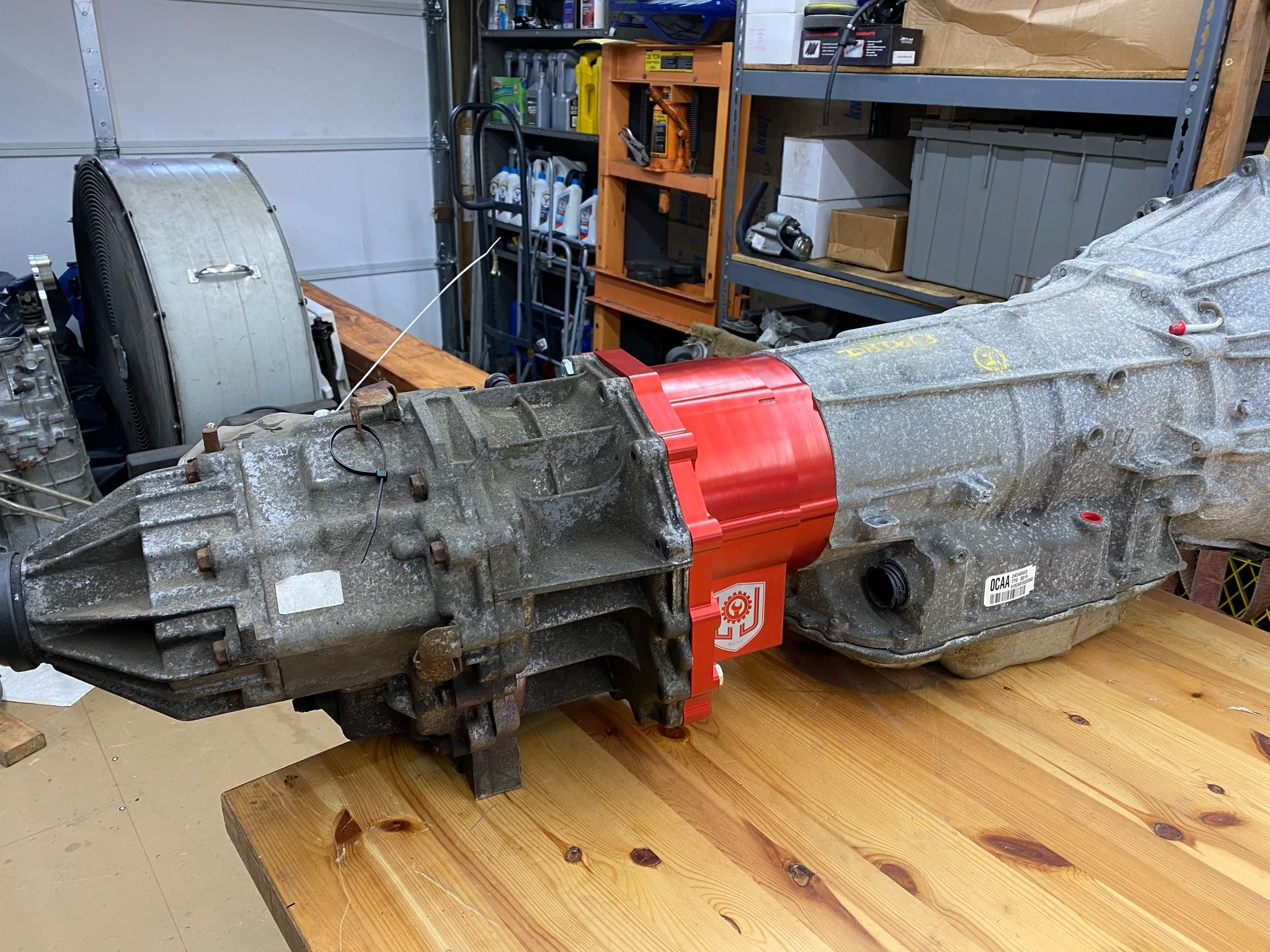 Nissan TX15B to GM 6L80 Transfer Case to Transmission Adapter - Image 7