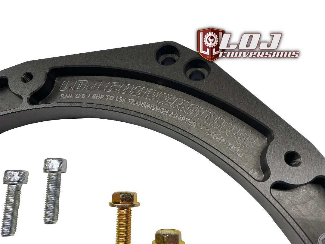 LS / LT to Hemi 8HP / ZF8 Transmission Adapter Package - SFI Approved - Image 3
