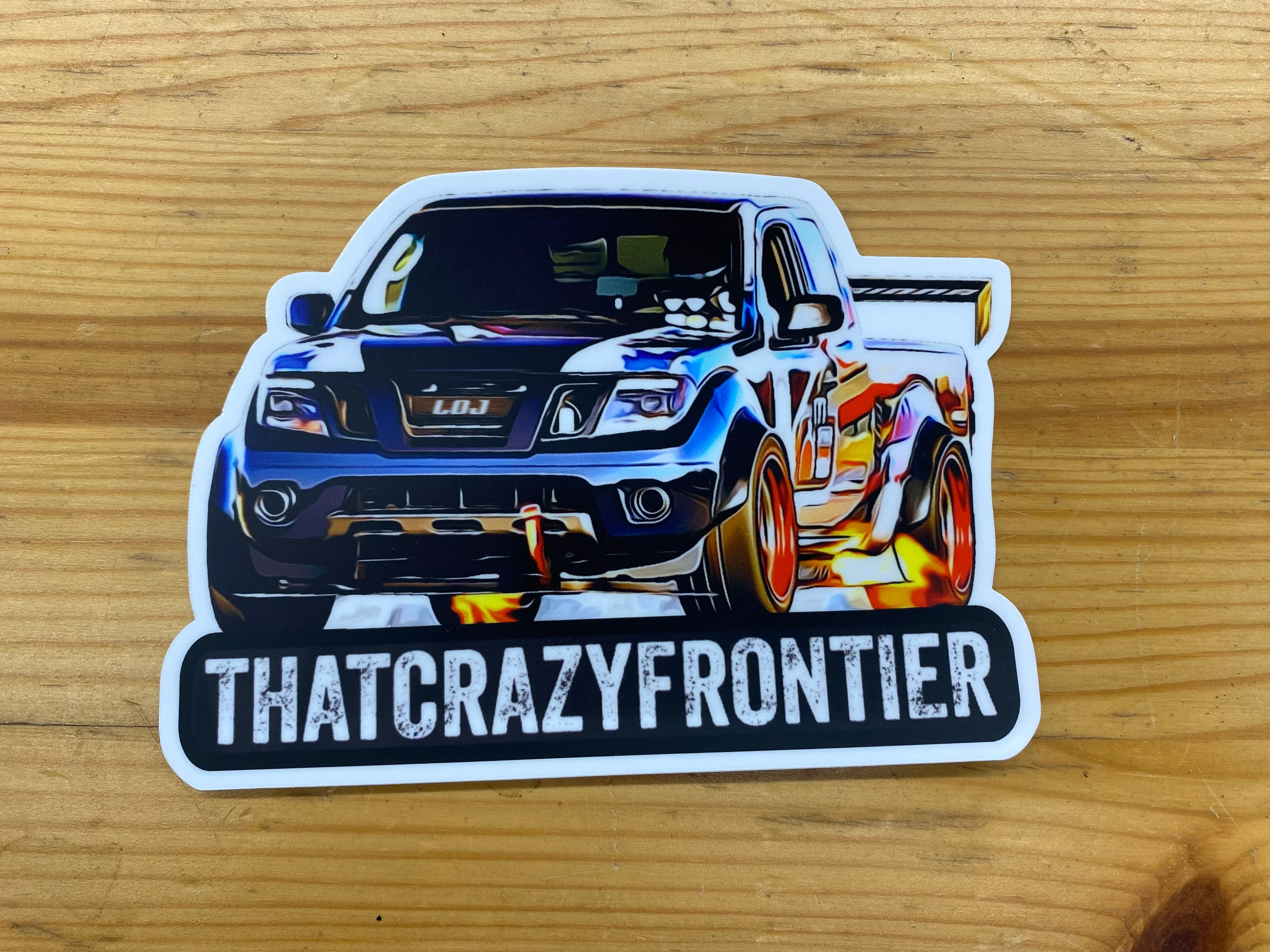 That Crazy Frontier Stickers