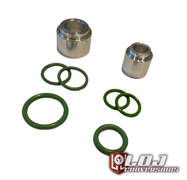 Z32 300ZX A/C Line Adapters for Z33 350Z Compressor - Image 3