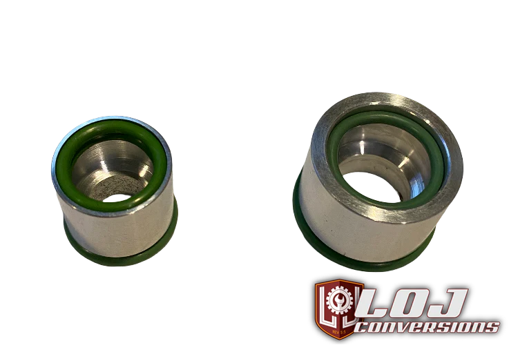 Z32 300ZX A/C Line Adapters for Z33 350Z Compressor - Image 4